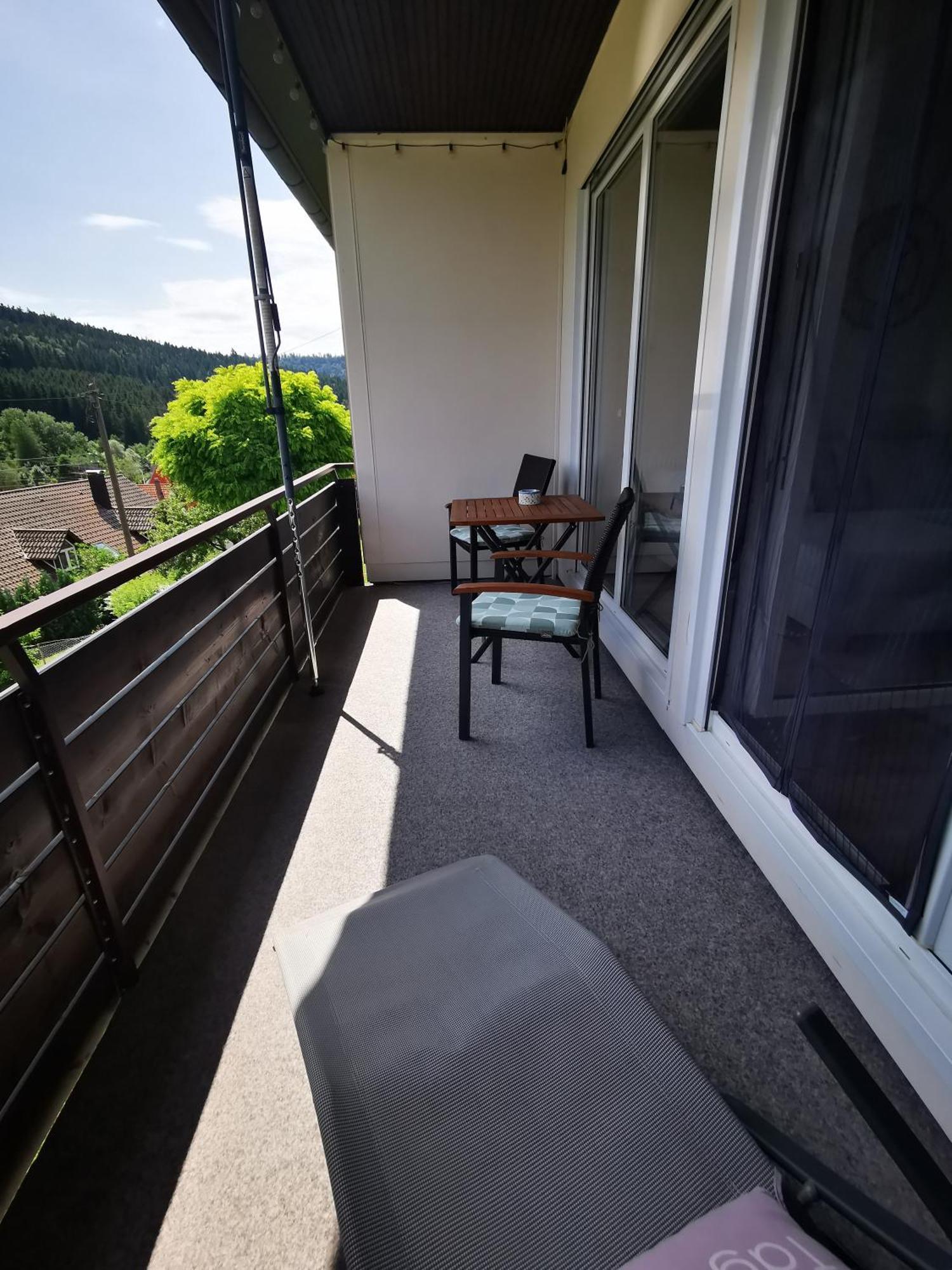 Ferienwohnung Blick Rappenstein Hausen am Tann Buitenkant foto